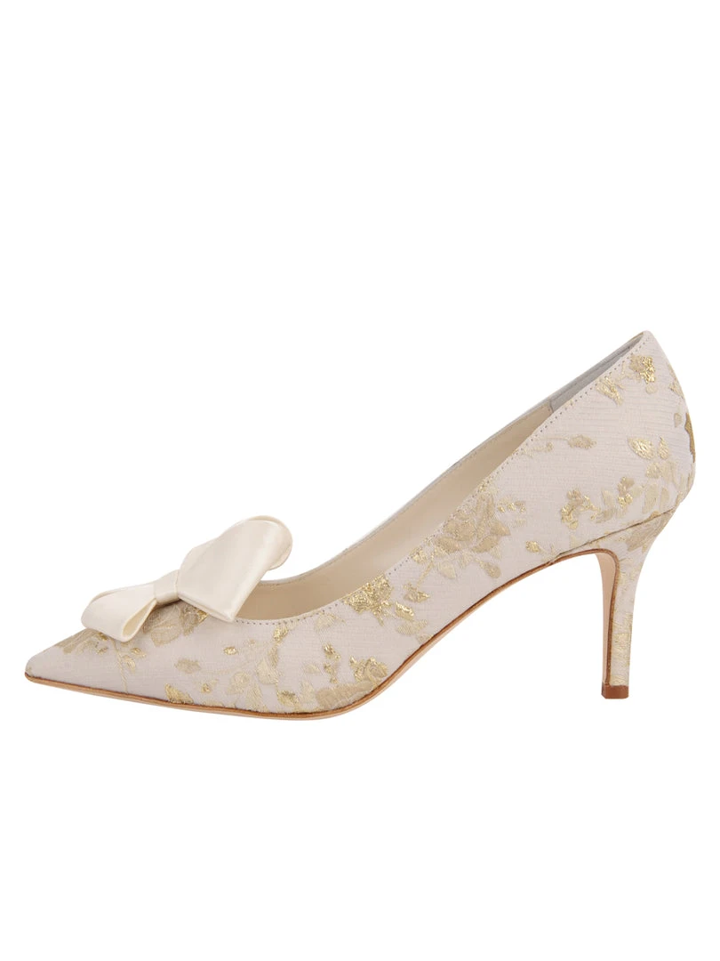 Something Bleu Caitlin Pointed Toe Pump 7 Something Bleu Caitlin Pointed Toe Pump