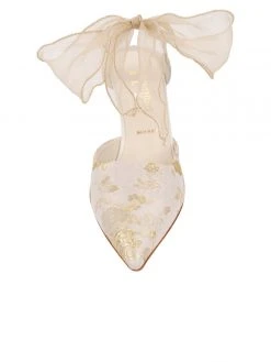 Something Bleu Bridal Elvie Pointed Toe Pump 10 Something Bleu Bridal Elvie Pointed Toe Pump