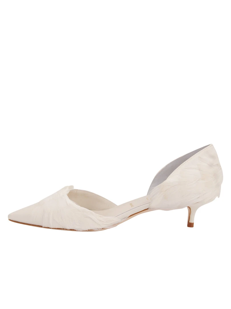 Something Bleu Bunty D'Orsay Kitten Heel 7 Something Bleu Bunty D'Orsay Kitten Heel