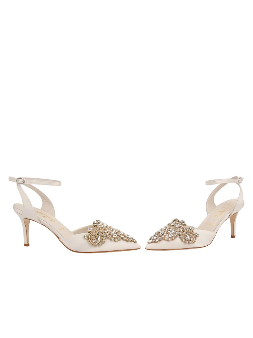 Something Bleu Emmie Pointed Toe Pump Bridal 8 Something Bleu Emmie Pointed Toe Pump Bridal