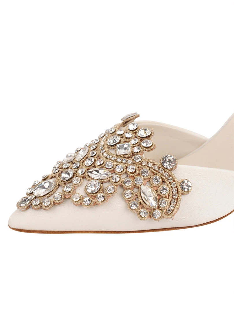 Something Bleu Emmie Pointed Toe Pump Bridal 6 Something Bleu Emmie Pointed Toe Pump Bridal