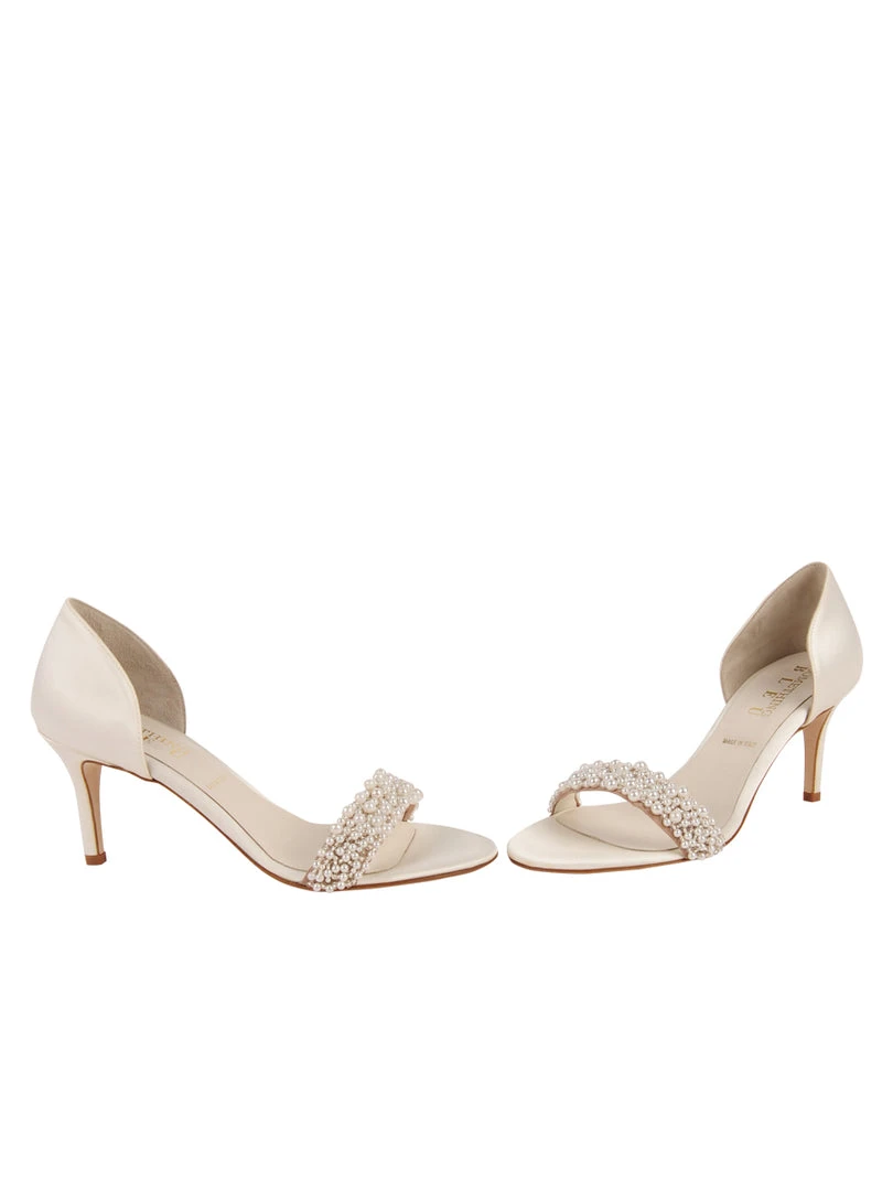 Something Bleu Cappy D'Orsay Sandal Bridal 8 Something Bleu Cappy D'Orsay Sandal Bridal