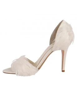 Something Bleu Bridal Hammond Feather Pump 11 Something Bleu Bridal Hammond Feather Pump