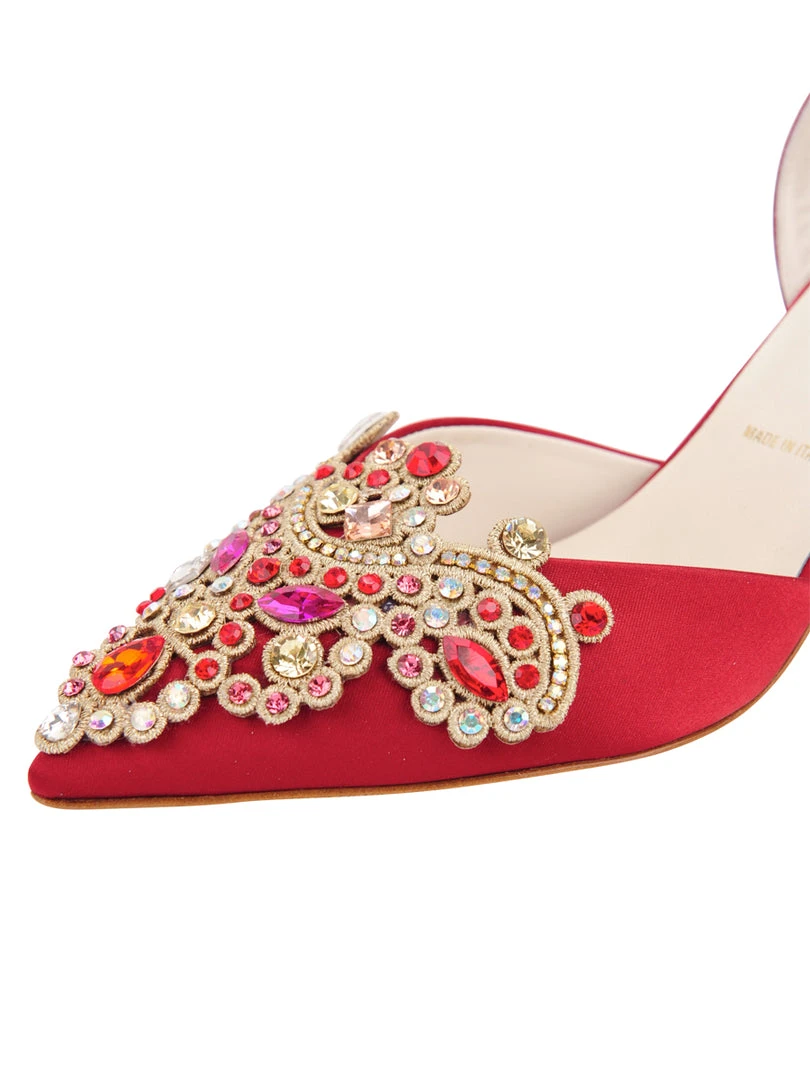 Something Bleu Emmie Pointed Toe Pump 6 Something Bleu Emmie Pointed Toe Pump