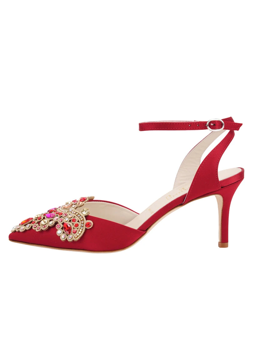 Something Bleu Emmie Pointed Toe Pump 7 Something Bleu Emmie Pointed Toe Pump