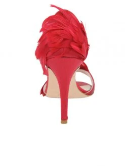 Something Bleu Hammond Feather Pump Bridal