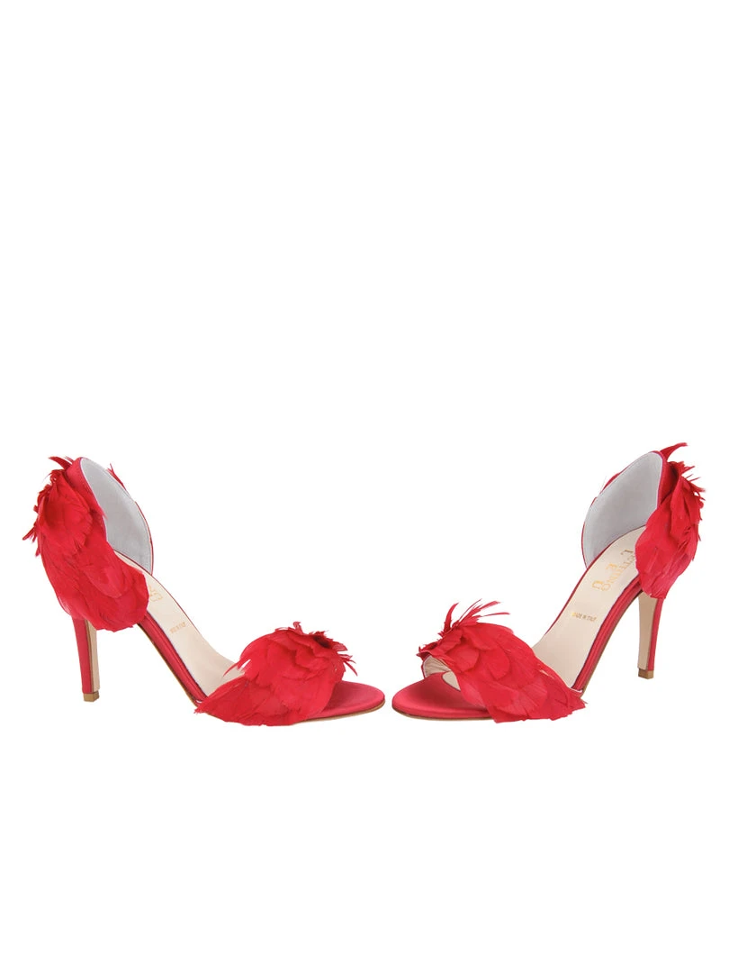 Something Bleu Hammond Feather Pump Bridal 8 Something Bleu Hammond Feather Pump Bridal