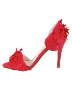 Something Bleu Hammond Feather Pump Bridal 12 Something Bleu Hammond Feather Pump Bridal