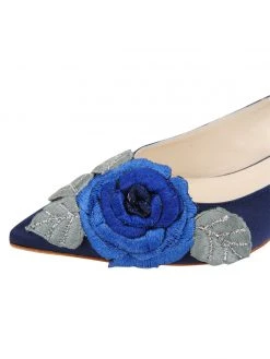 Something Bleu Bo Pointed Toe Kitten Heel 11 Something Bleu Bo Pointed Toe Kitten Heel