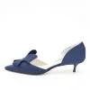 Something Bleu Evening Cliff D'Orsay Kitten Heel