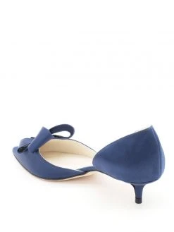 Something Bleu Evening Cliff D'Orsay Kitten Heel
