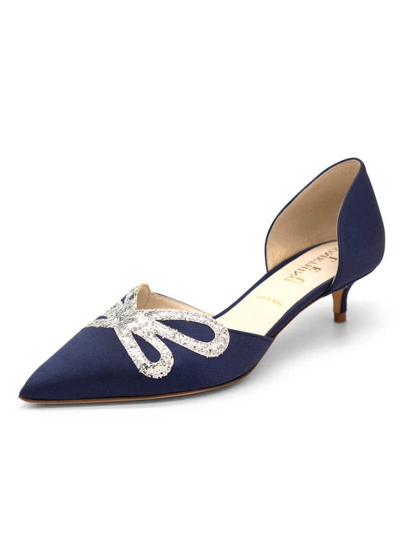 Something Bleu Darla D'Orsay Kitten Heel 3 Something Bleu Darla D'Orsay Kitten Heel