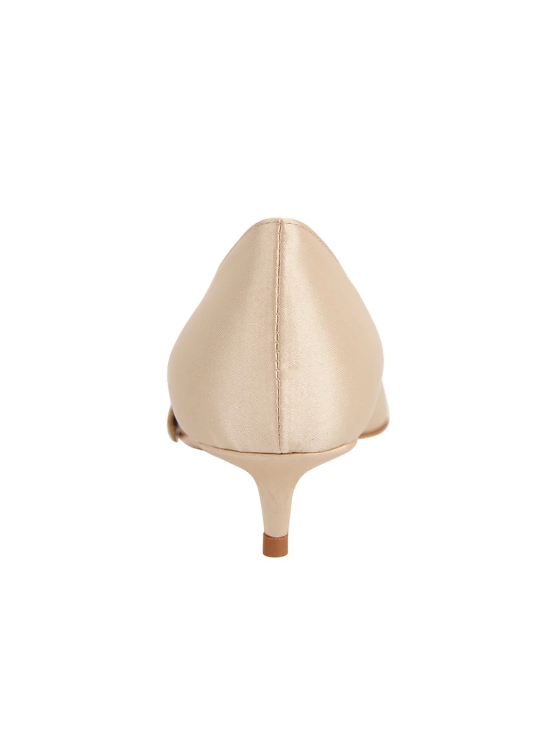 Something Bleu Bo Pointed Toe Kitten Heel 4 Something Bleu Bo Pointed Toe Kitten Heel