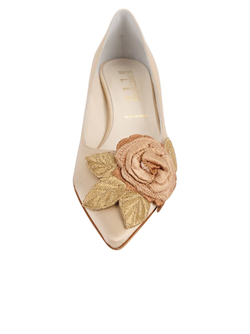 Something Bleu Bo Pointed Toe Kitten Heel 5 Something Bleu Bo Pointed Toe Kitten Heel