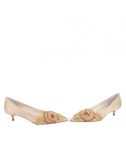 Something Bleu Bo Pointed Toe Kitten Heel 13 Something Bleu Bo Pointed Toe Kitten Heel