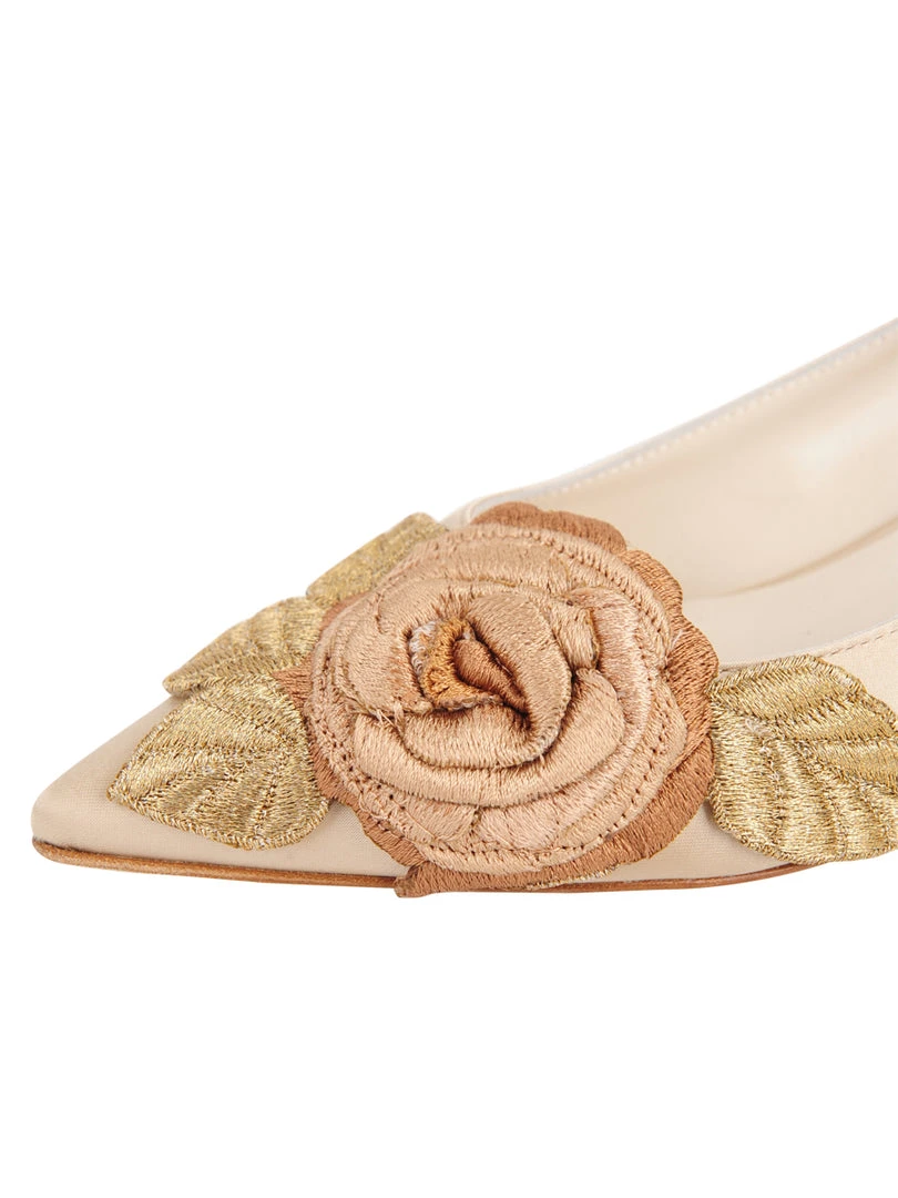 Something Bleu Bo Pointed Toe Kitten Heel 6 Something Bleu Bo Pointed Toe Kitten Heel