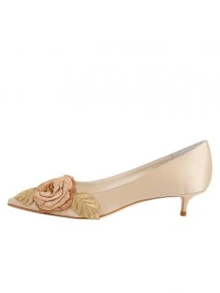 Something Bleu Bo Pointed Toe Kitten Heel 12 Something Bleu Bo Pointed Toe Kitten Heel