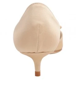 Something Bleu Evening Cliff D'Orsay Kitten Heel