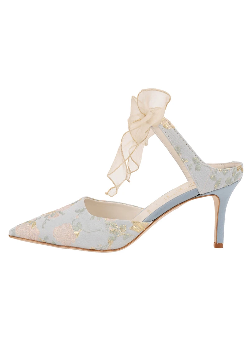 Something Bleu Bridal Elvie Pointed Toe Pump 7 Something Bleu Bridal Elvie Pointed Toe Pump
