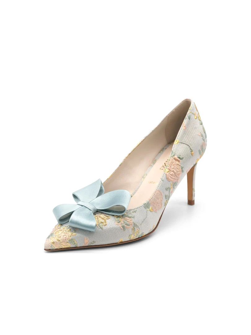 Something Bleu Caitlin Pointed Toe Pump Bridal 3 Something Bleu Caitlin Pointed Toe Pump Bridal