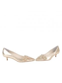 Something Bleu Brinsley Pointed Toe Kitten Heel 13 Something Bleu Brinsley Pointed Toe Kitten Heel