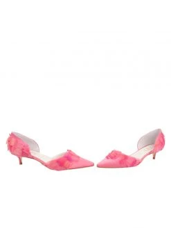 Something Bleu Evening Bunty D'Orsay Kitten Heel 13 Something Bleu Evening Bunty D'Orsay Kitten Heel