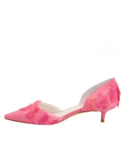 Something Bleu Evening Bunty D'Orsay Kitten Heel 12 Something Bleu Evening Bunty D'Orsay Kitten Heel