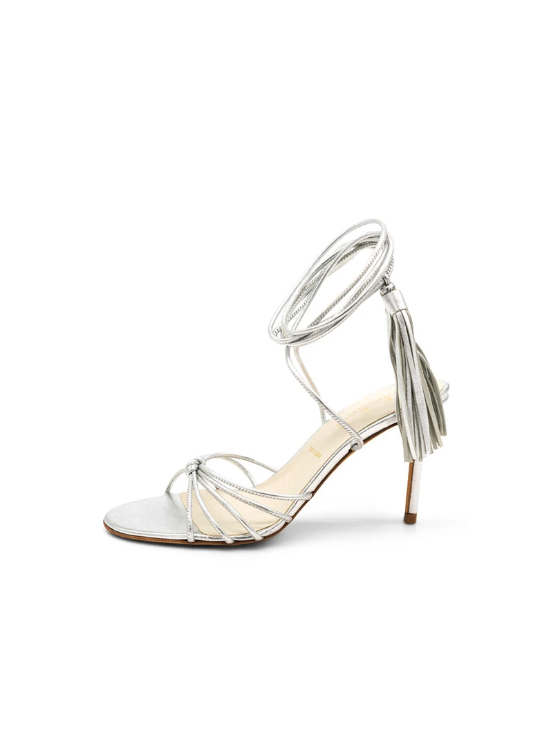 Something Bleu Haylie Ankle Wrap Sandal Pumps 4 Something Bleu Haylie Ankle Wrap Sandal Pumps